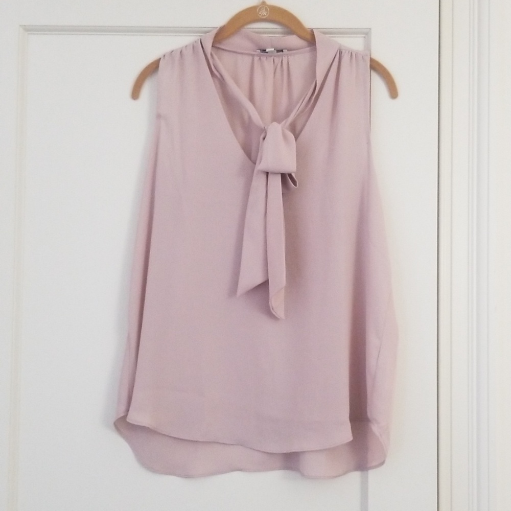 Pale pink blouse
